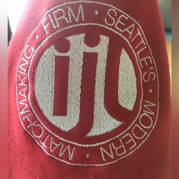 Lululemon Red It’s Just Lunch Scuba Hoodie Full Zip Jacket - Picture 11 of 17